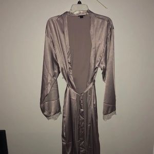 Silk robe
